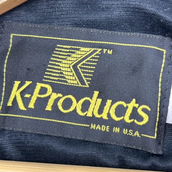 VINTAGE K-PRODUCTS MADE IN USA NEW HOLLAND EST 1895 MENS WINDBREAKER JACKET XXL - Picture 9 of 14
